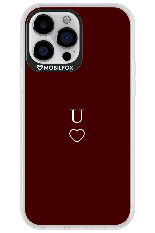 U Burgundia 2.0 - Apple iPhone 13 Pro Max