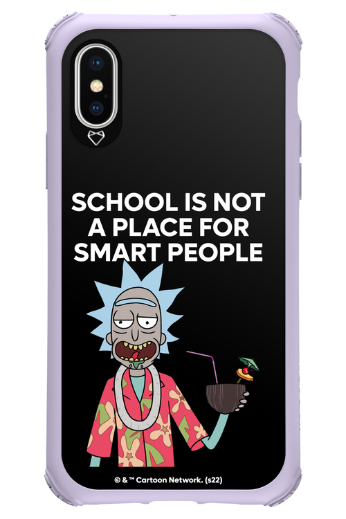 School is not for smart people - Apple iPhone X