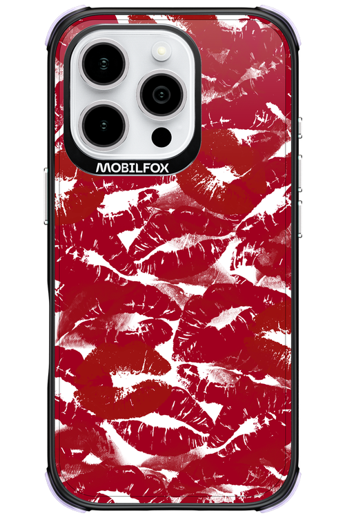 Burgundy and Kiss 2.0 - Apple iPhone 16 Pro