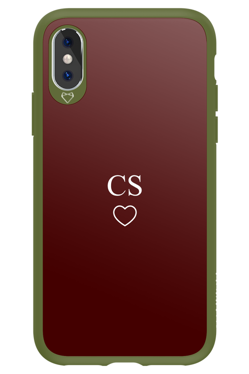 CS Burgundia 2.0 - Apple iPhone X