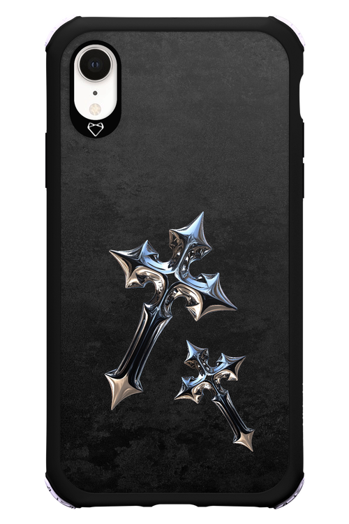 Chrome Crosses - Apple iPhone XR