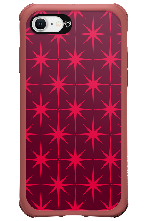 Burgundy Starss - Apple iPhone SE 2022