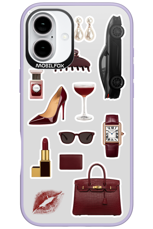 Classy Burgundy 2.0 - Apple iPhone 16 Plus