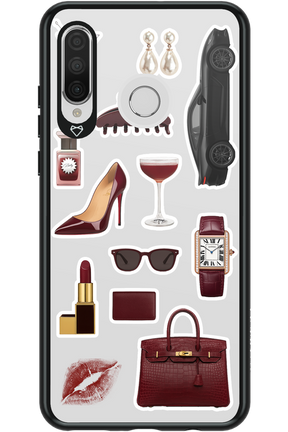 Classy Burgundy - Huawei P30 Lite