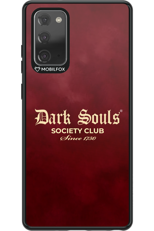 Dark Souls (Burgundy) - Samsung Galaxy Note 20