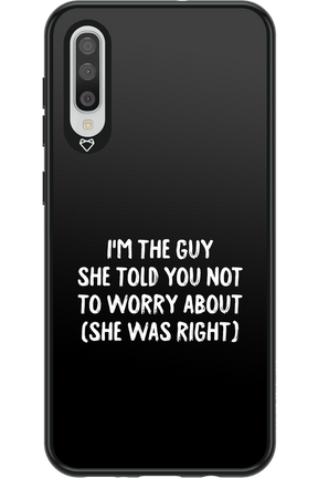 She was right - Samsung Galaxy A50