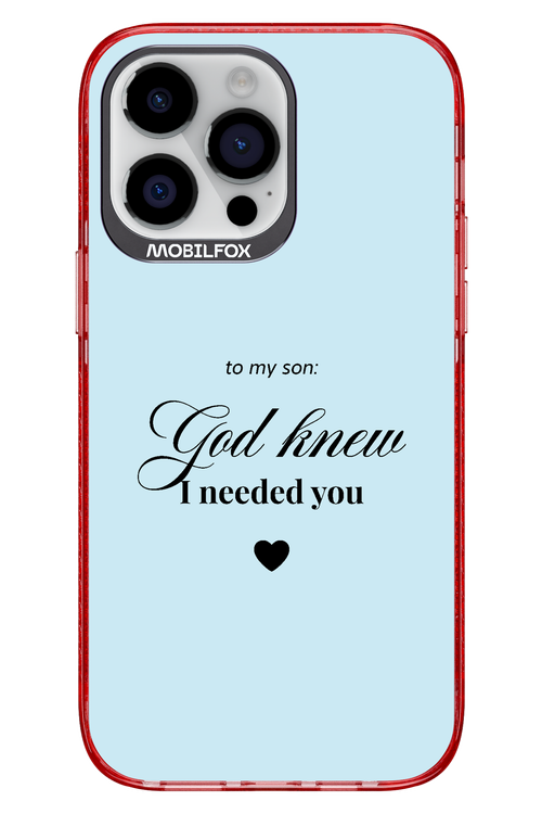 To My Son 2.0 - Apple iPhone 14 Pro Max