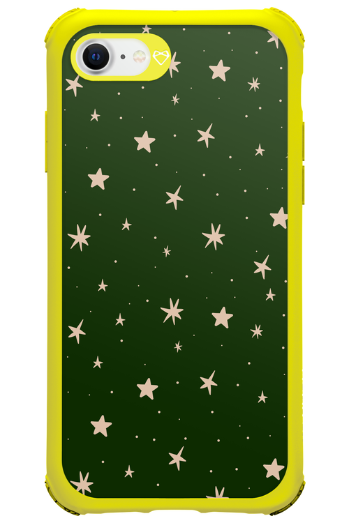 Forest Green Stars - Apple iPhone SE 2020