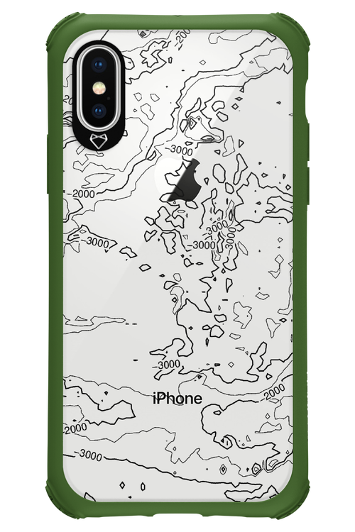 Contour Map - Apple iPhone XS