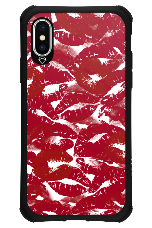 Burgundy and Kiss - Apple iPhone X