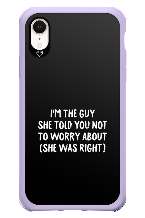 She was right - Apple iPhone XR