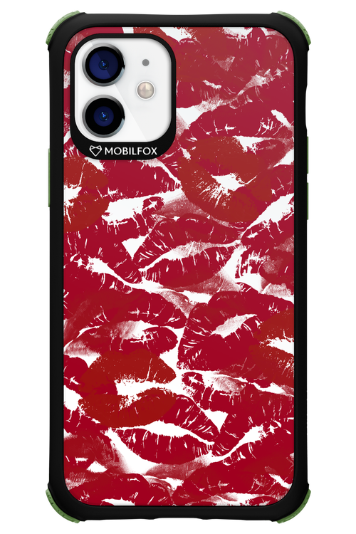 Burgundy and Kiss - Apple iPhone 12
