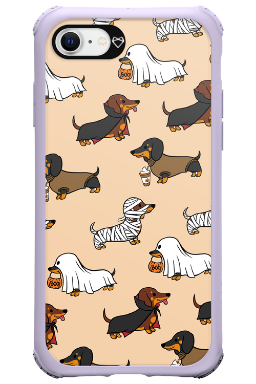 Scary Dachshund - Apple iPhone SE 2020