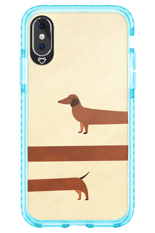 Stretchy Dog - Apple iPhone XS