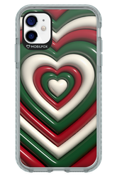 XMAS Hearts - Apple iPhone 11