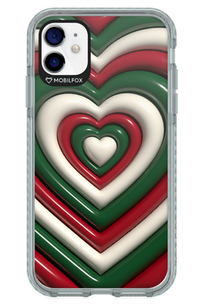 XMAS Hearts - Apple iPhone 11
