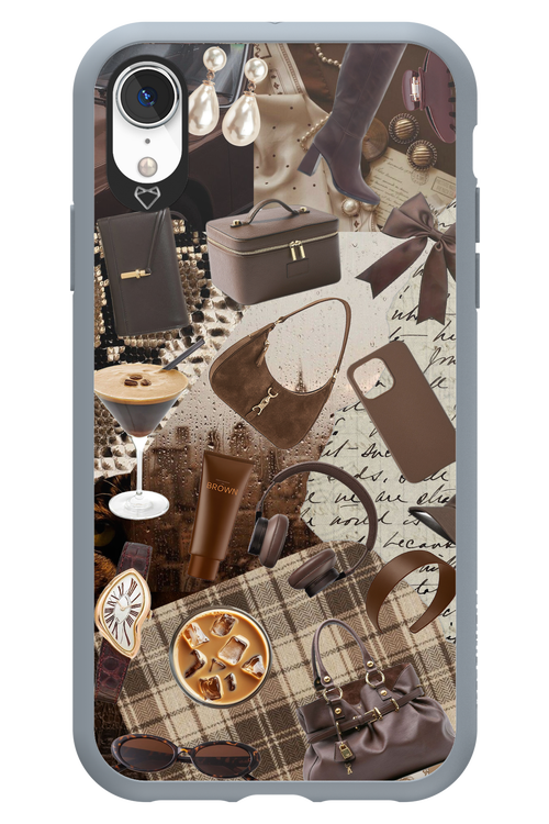 Brown Love - Apple iPhone XR