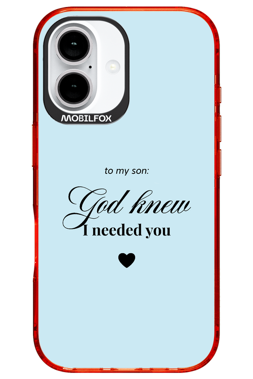 To My Son 2.0 - Apple iPhone 16