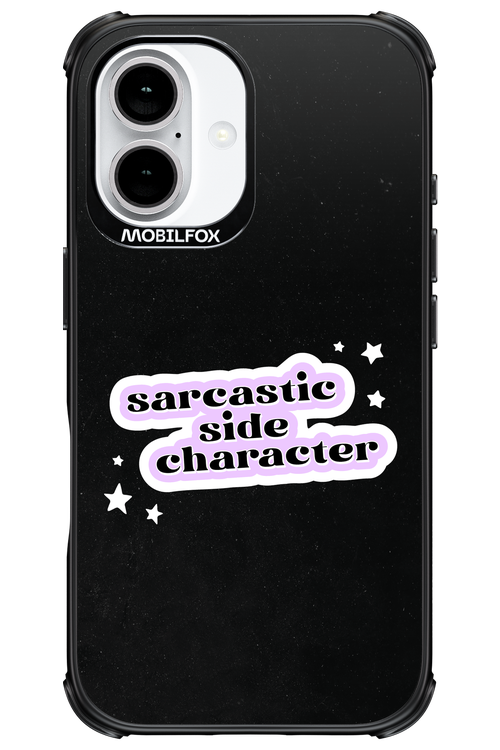 Sarcastic Black - Apple iPhone 16