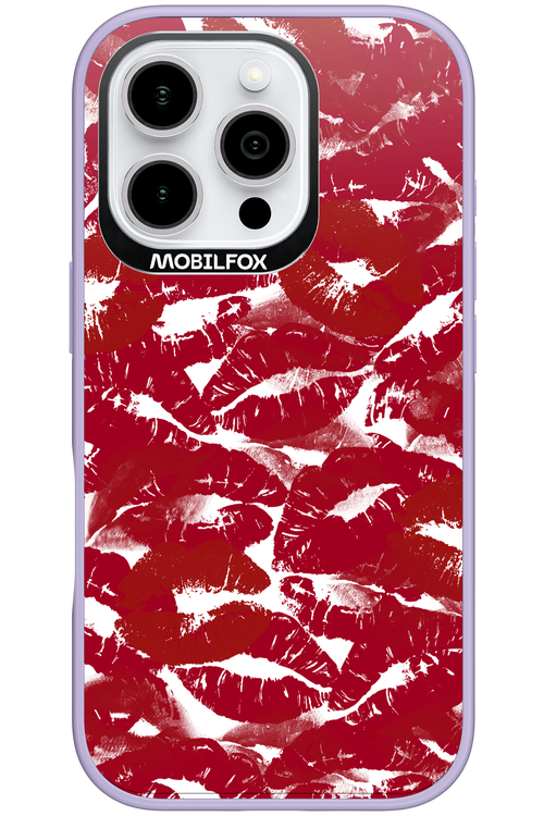 Burgundy and Kiss 2.0 - Apple iPhone 16 Pro