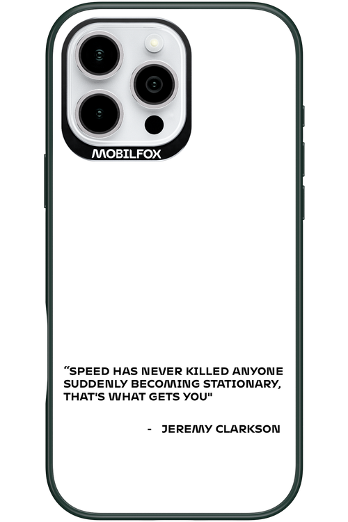 Speed Philosophy 2.0 - Apple iPhone 16 Pro Max