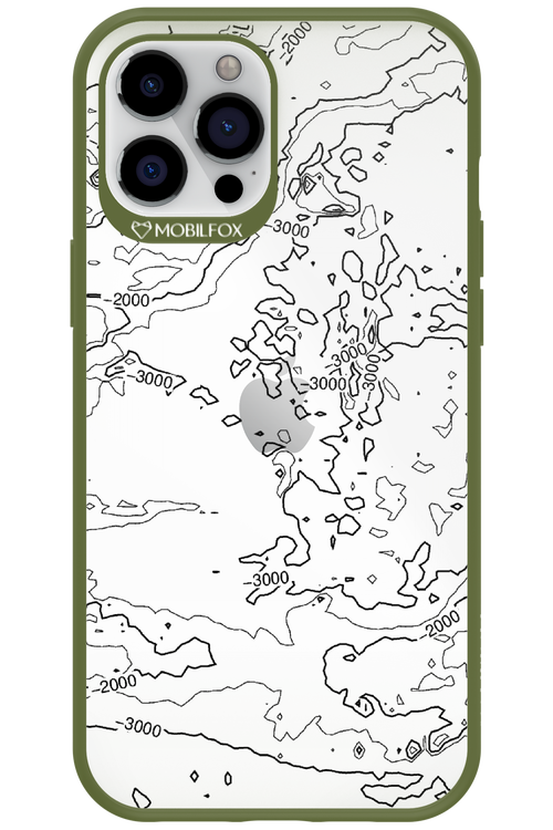 Contour Map - Apple iPhone 12 Pro Max