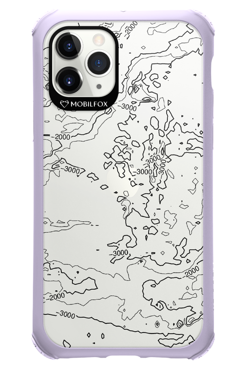 Contour Map - Apple iPhone 11 Pro