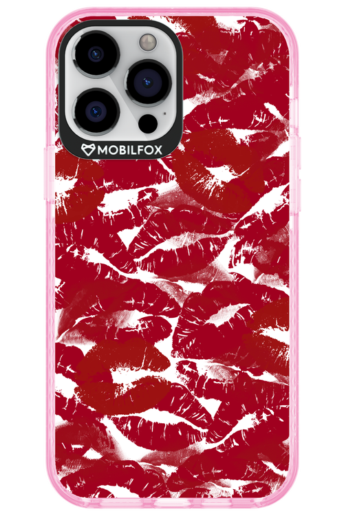 Burgundy and Kiss 2.0 - Apple iPhone 13 Pro Max
