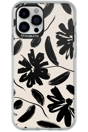 Monochrome Flowerss - Apple iPhone 12 Pro Max
