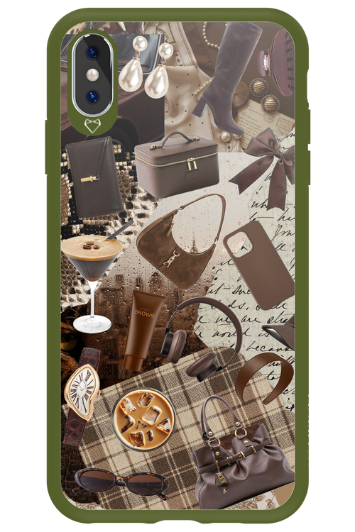 Brown Love - Apple iPhone XS Max