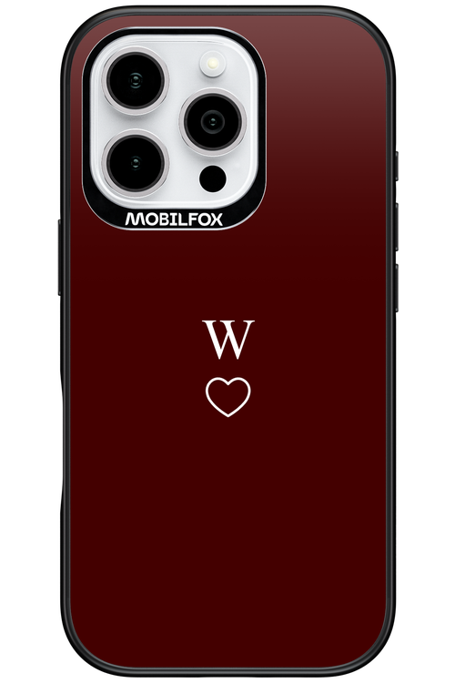 W Burgundia 2.0 - Apple iPhone 16 Pro