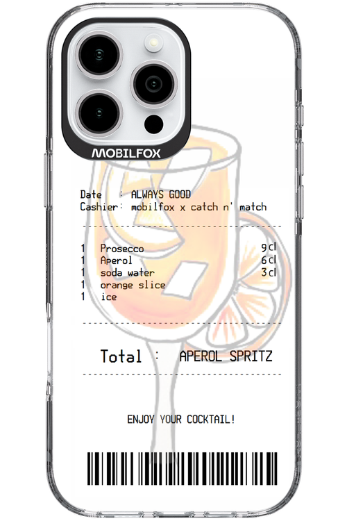 aperol spritz cocktail - Apple iPhone 16 Pro Max