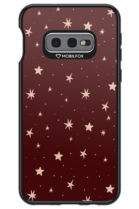 Burgundy Stars - Samsung Galaxy S10e