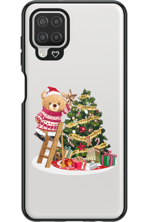 Christmas Bear (Transparent) - Samsung Galaxy A12