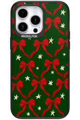 Bow & Stars (Green) - Apple iPhone 15 Pro Max