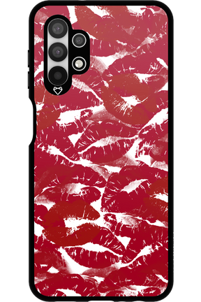 Burgundy and Kiss 2.0 - Samsung Galaxy A13 4G