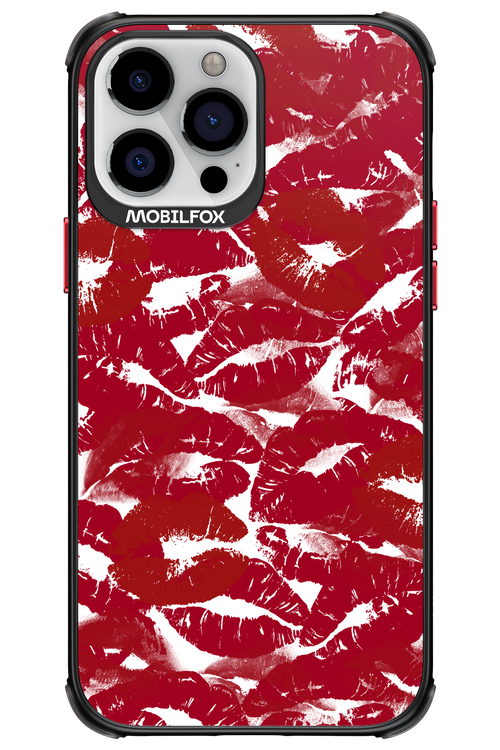 Burgundy and Kiss - Apple iPhone 13 Pro Max