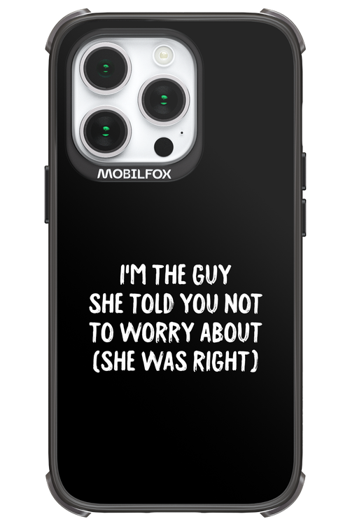 She was right - Apple iPhone 14 Pro