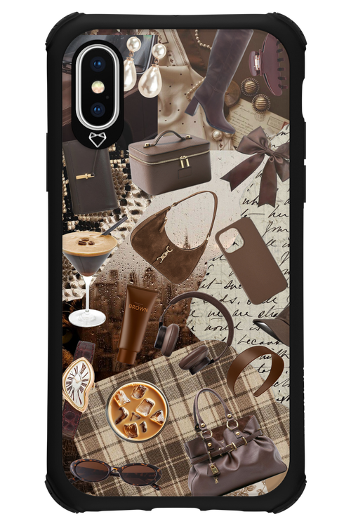 Brown Love - Apple iPhone XS