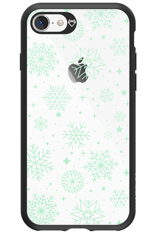 Tiffany's Snowflakes - Apple iPhone 8