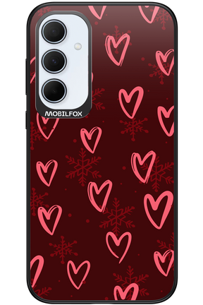 Christmas Hearts - Samsung Galaxy A35