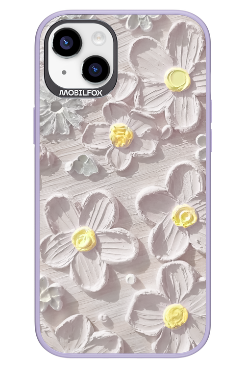 White Flowers - Apple iPhone 14 Plus