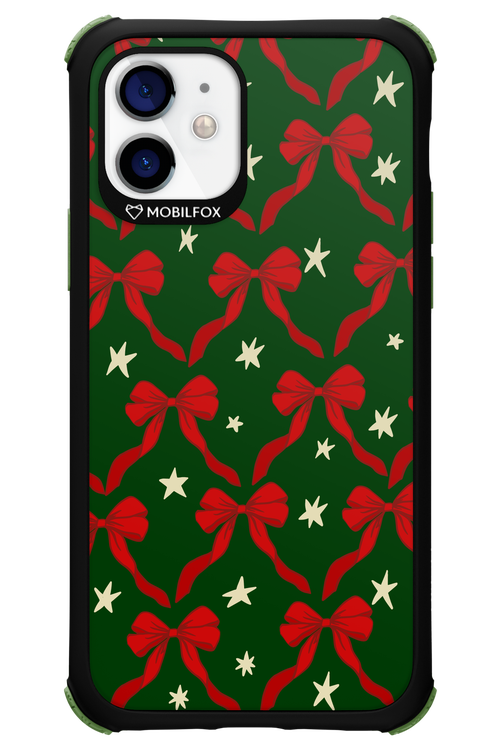 Bow & Stars (Green) - Apple iPhone 12