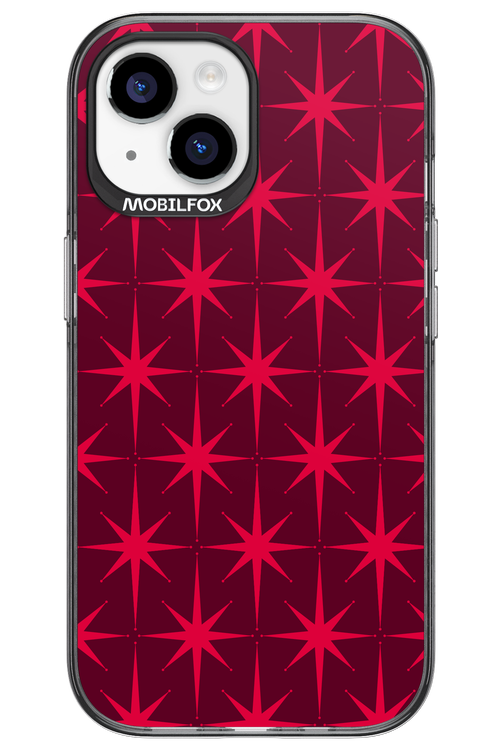 Burgundy Starss - Apple iPhone 15