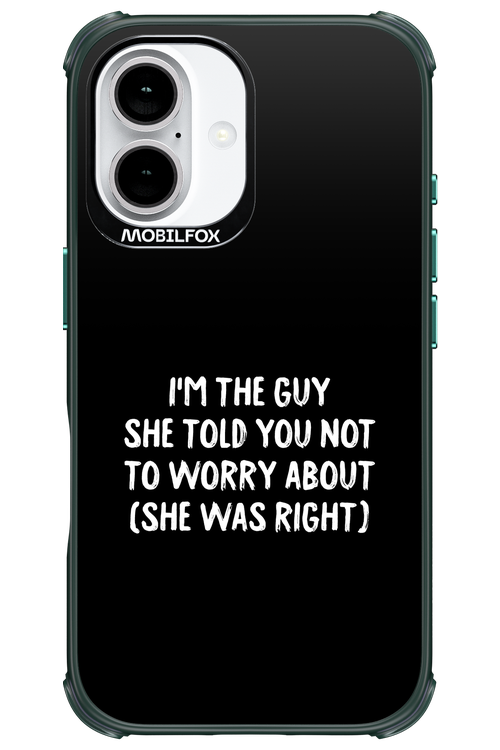She was right 2.0 - Apple iPhone 16