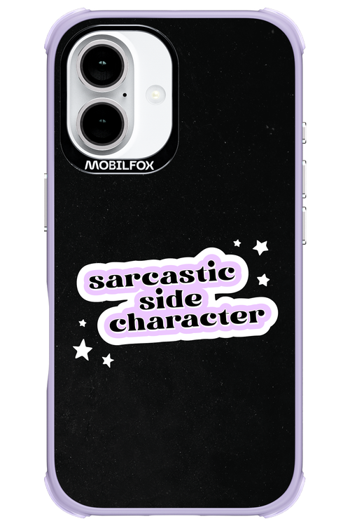Sarcastic Black - Apple iPhone 16