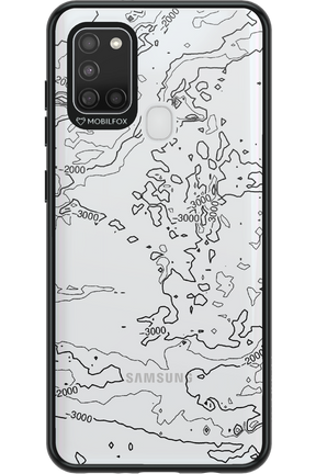 Contour Map - Samsung Galaxy A21 S
