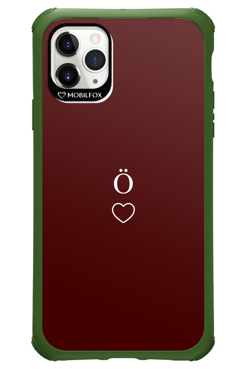 O Burgundia II 2.0 - Apple iPhone 11 Pro Max