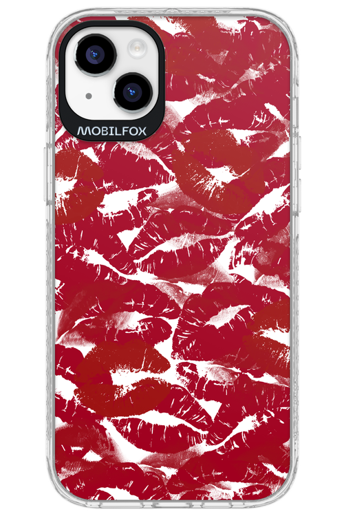 Burgundy and Kiss 2.0 - Apple iPhone 14 Plus