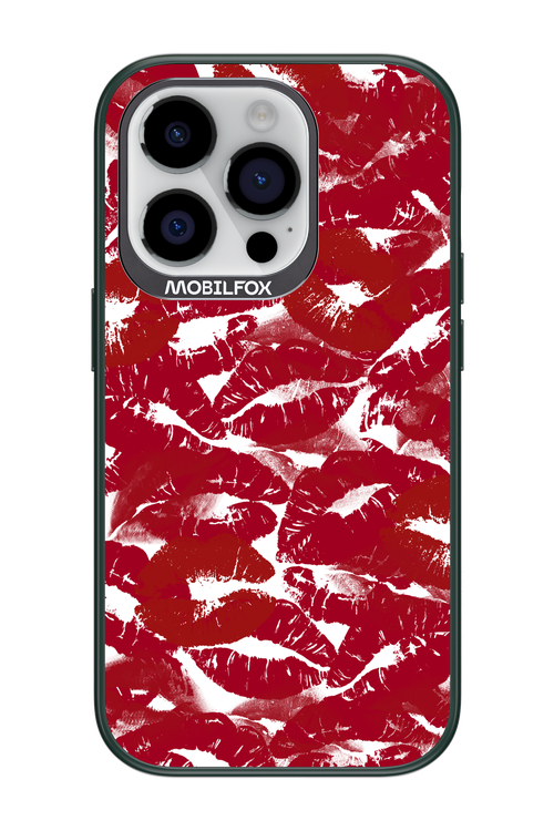 Burgundy and Kiss 2.0 - Apple iPhone 14 Pro